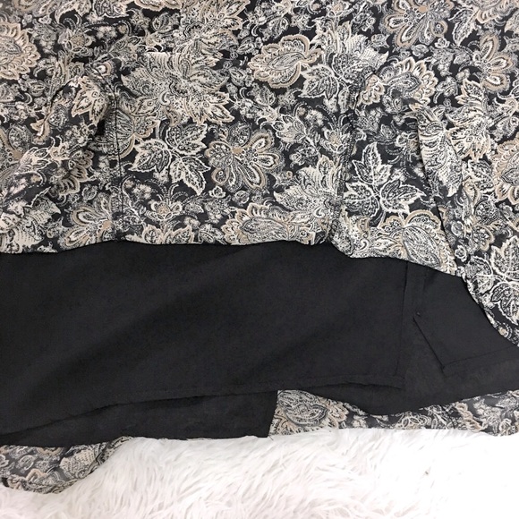 Rena Rowan Floral Lined Skirt Size 8 - Picture 4 of 4